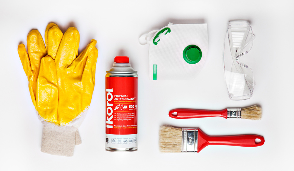 上海包裝設(shè)計公司-波蘭Ikorol金屬防銹漆防腐漆包裝設(shè)計（小工具）