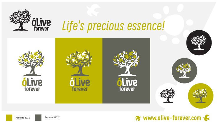 OLIVE FOREVER 橄欖油品牌設(shè)計(jì)-VI設(shè)計(jì)
