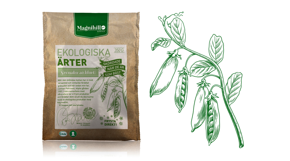 Magnihill g?rd 有機(jī)農(nóng)產(chǎn)品綠色蔬菜包裝設(shè)計(jì)3