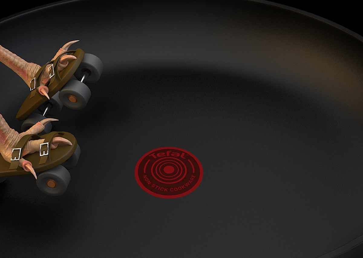 Tefal 特福不粘鍋平面廣告創(chuàng)意設(shè)計——上海廣告設(shè)計公司平面廣告-雞爪篇