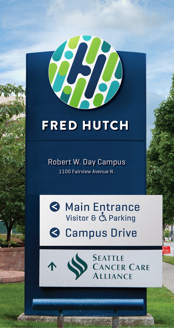 Fred Hutch 癌癥艾滋病疑難疾病研究治療中心（醫院）品牌形象設計-上海品牌標志設計公司3-品牌形象設計