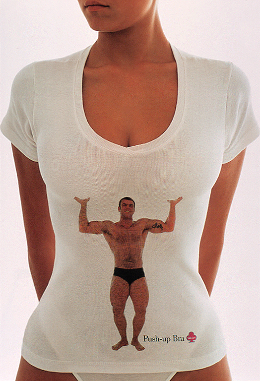 上海廣告設(shè)計(jì)公司分享巴西 Push-up Bra 頂級(jí)奢華內(nèi)衣創(chuàng)意平面廣告設(shè)計(jì)-男人篇