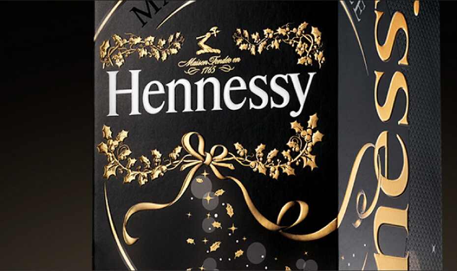 軒尼詩2014圣誕新年禮品酒包裝設(shè)計-上海包裝設(shè)計公司分享2