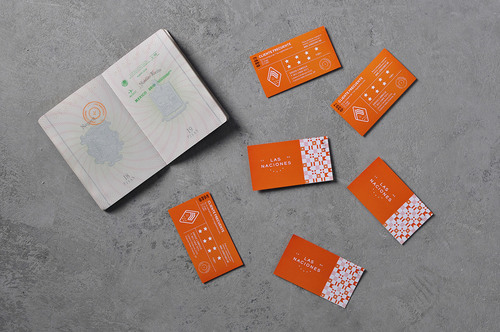 6.Las Naciones 餐廳品牌形象設計與三明治面包食材食品店包裝設計欣賞-上海品牌設計公司