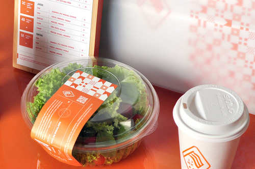 8.Las Naciones 餐廳品牌形象設計與三明治面包食材食品店包裝設計欣賞-上海品牌設計公司