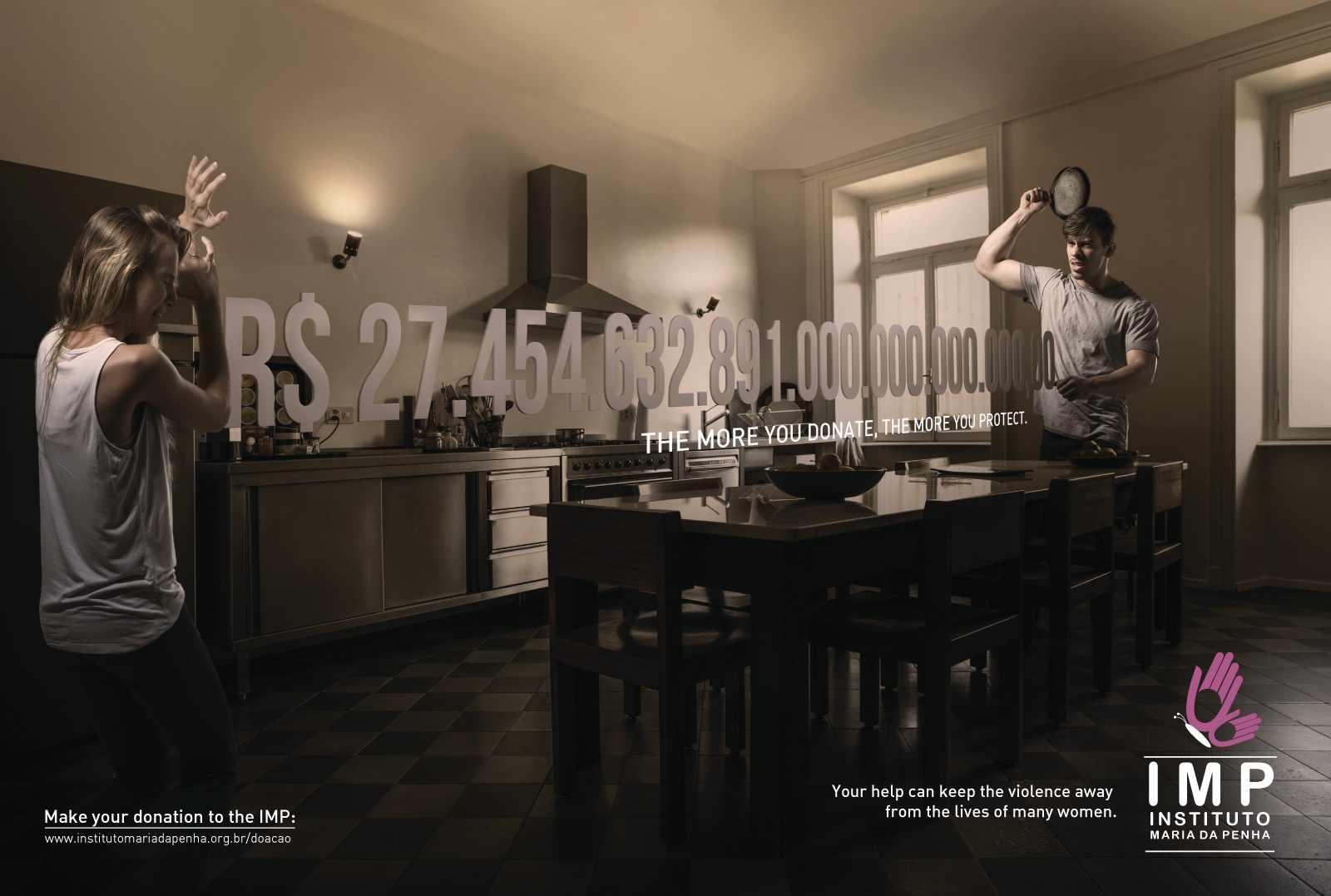 上海尚略廣告設計公司分享-IMC防治消除家庭婦女暴力”征集募捐“公益平面廣告3