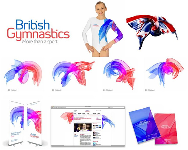 尚略上海VI設計公司設計方法-英國體操隊品牌VI設計之輔助圖形設計 尚略上海VI設計公司設計方法-英國體操隊品牌VI設計之輔助圖形設計