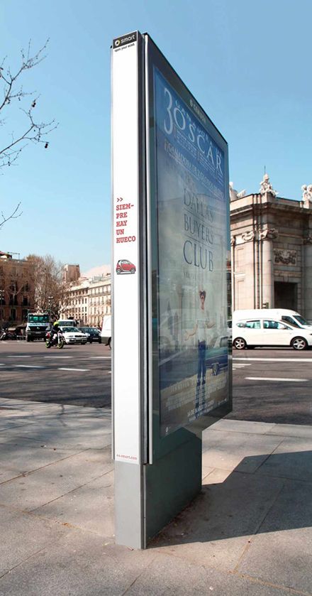 尚略上海廣告設計公司分享1Smart：貼小廣告