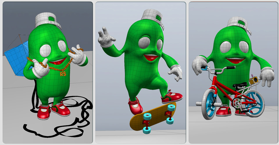 巴西dolly碳酸飲料品牌卡通形象2.0版本吉祥物再設計5