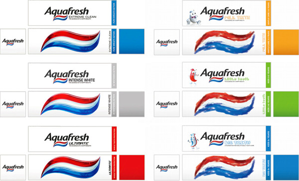 牙膏品牌識(shí)別設(shè)計(jì)