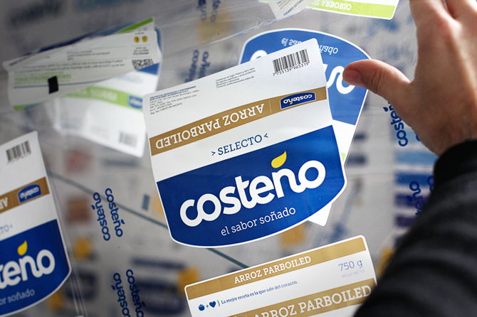 農業產品設計——秘魯Coste?o健康大米和有機糧食食品品牌標志包裝設計3