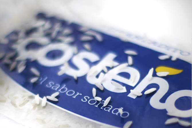 農業產品設計——秘魯Coste?o健康大米和有機糧食食品品牌標志包裝設計5