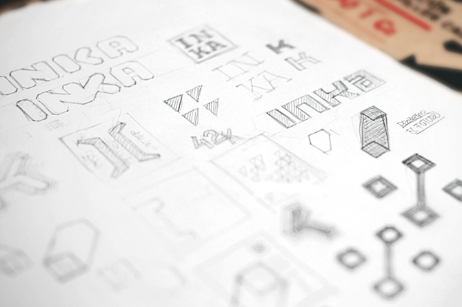 秘魯Cementos Inka袋裝水泥標(biāo)志設(shè)計(jì)、包裝設(shè)計(jì)