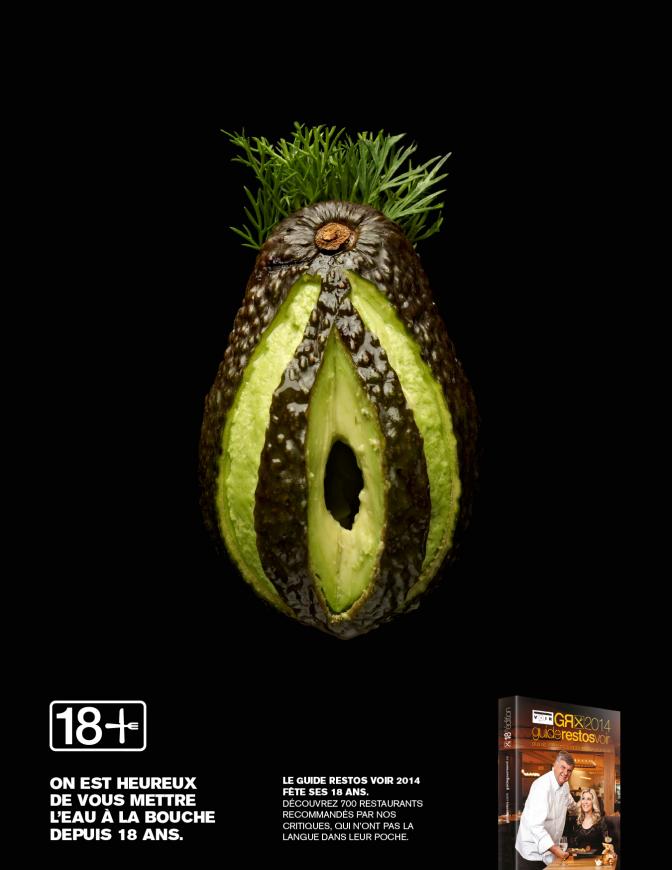 國(guó)外無(wú)節(jié)操?gòu)V告創(chuàng)意——餐廳指南雜志平面廣告創(chuàng)意設(shè)計(jì)欣賞6