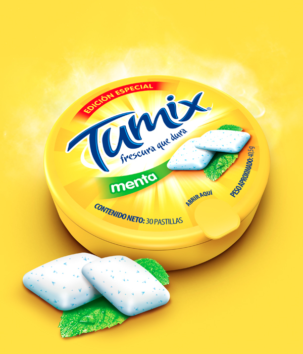 哥倫比亞tumix口香糖包裝設計欣賞-上海包裝設計公司國外包裝設計欣賞1