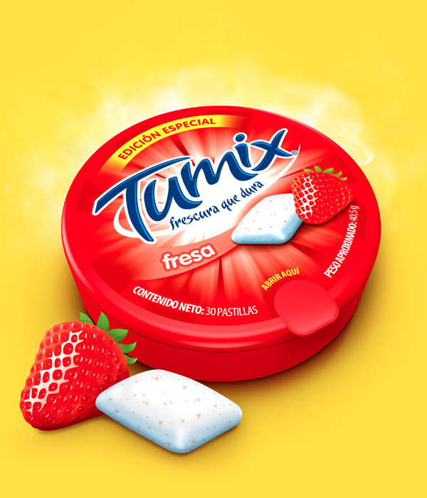 哥倫比亞tumix口香糖包裝設計欣賞-上海包裝設計公司國外包裝設計欣賞2