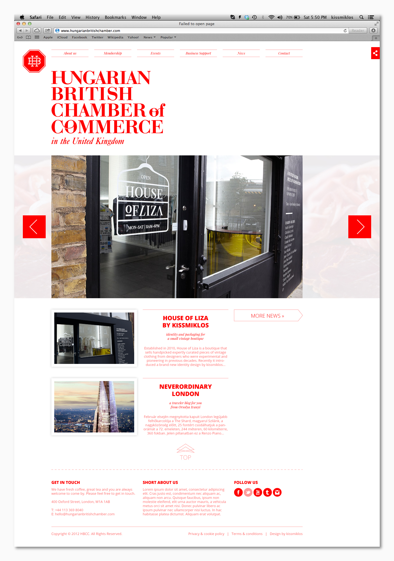 匈牙利英國商會標志設計、VI設計、網站設計6