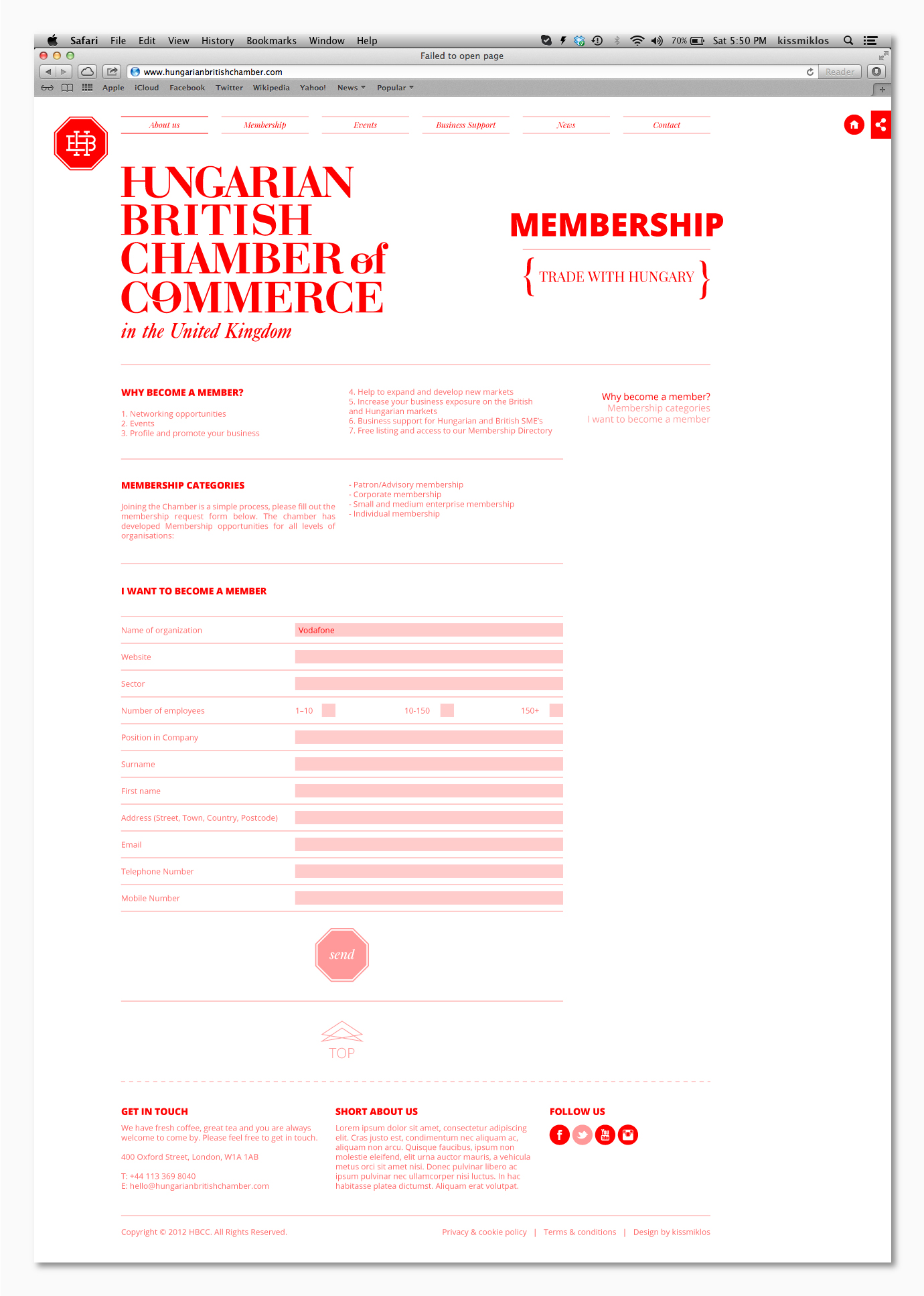 匈牙利英國商會標志設計、VI設計、網站設計9