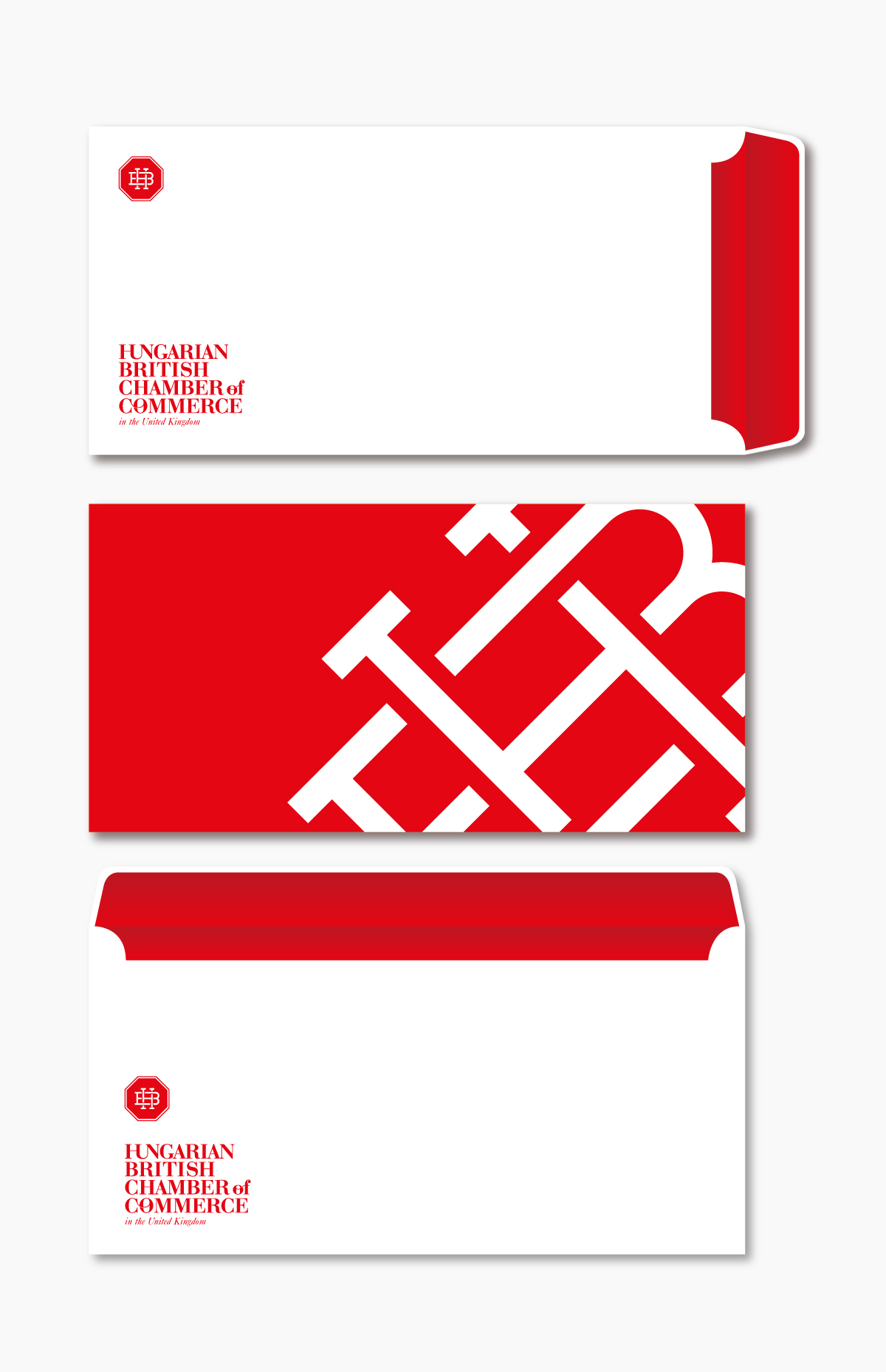 匈牙利英國商會標志設計、VI設計、網站設計12 信封設計
