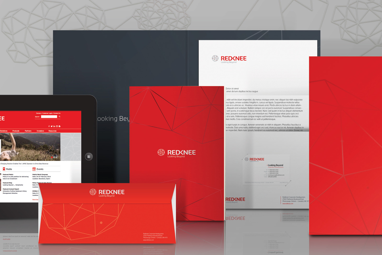 Redknee 軟件供應商公司品牌形象設計8——尚略廣告 上海知名策劃與廣告設計公司