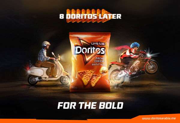 多力多滋Doritos玉米片“變身廣告”創意1