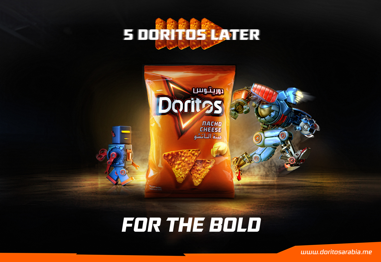 多力多滋Doritos玉米片“變身廣告”創意5