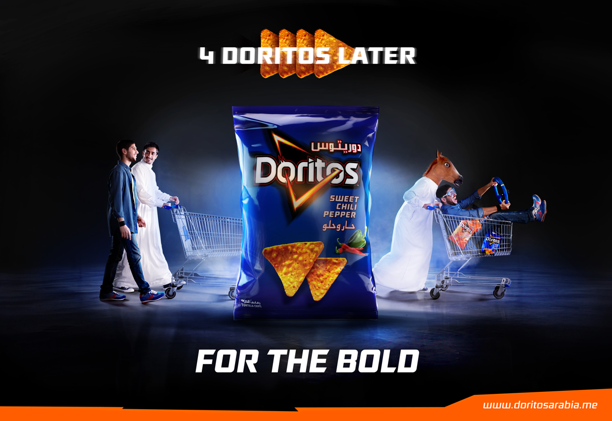 多力多滋Doritos玉米片“變身廣告”創意6