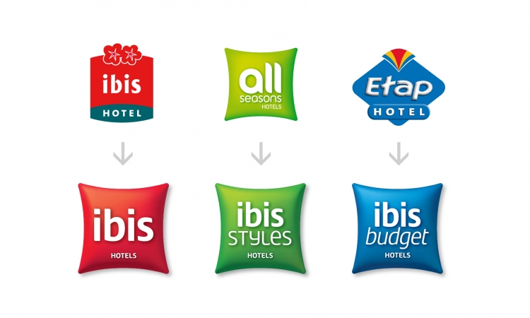 宜必思酒店標志設計，品牌形象設計，廣告設計3