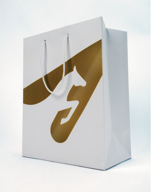 摩洛哥Sorec馬球馬術球會俱樂部品牌形象識別設計——手提袋設計