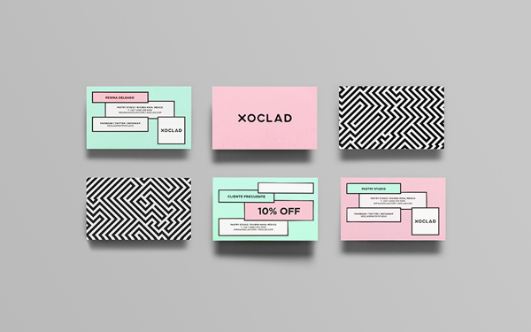 Xoclad巧克力糖果飲品店品牌形象識別設計和產品包裝設計6