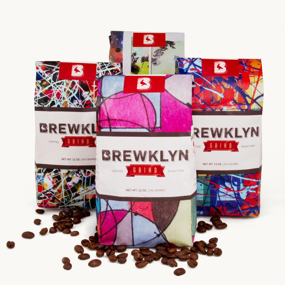 Brewklyn研磨咖啡包裝設計2——尚略包裝設計公司