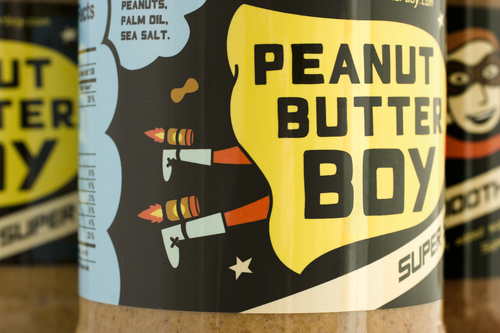 花生醬男孩調(diào)味品包裝設(shè)計欣賞4-尚略包裝設(shè)計公司