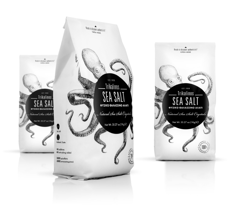 Trikalinos Sea Salt 海鹽包裝設計1-尚略廣告包裝設計公司