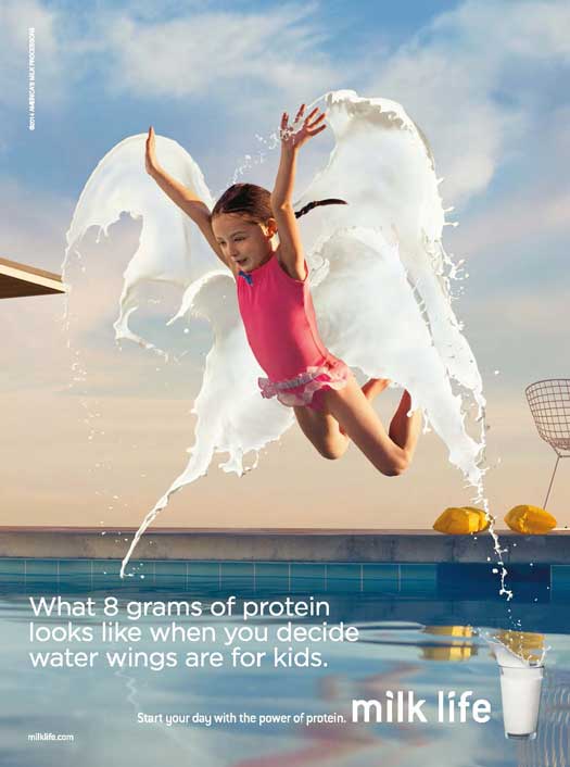 Milk Life. 牛奶廣告-5