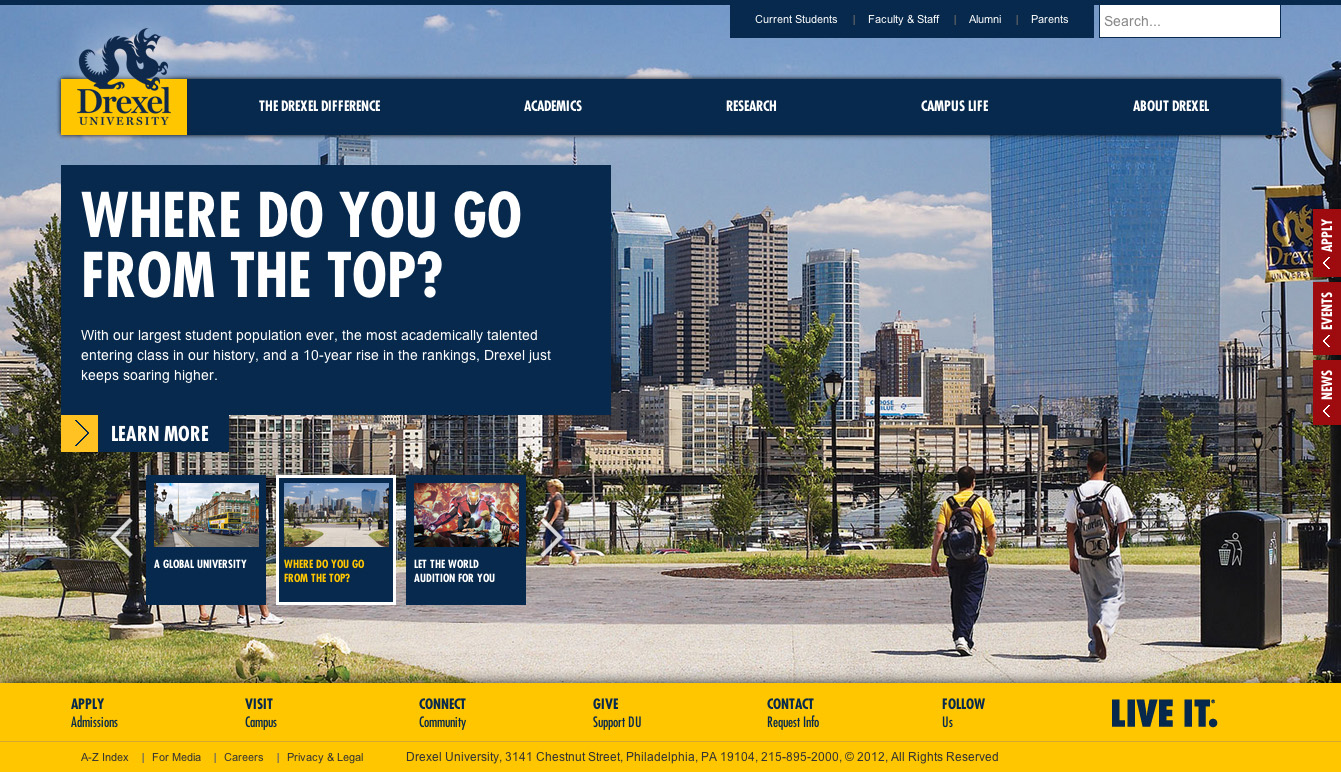 6.17個風格獨特的大學學校教育類網站-尚略廣告品牌策劃與廣告設計公司