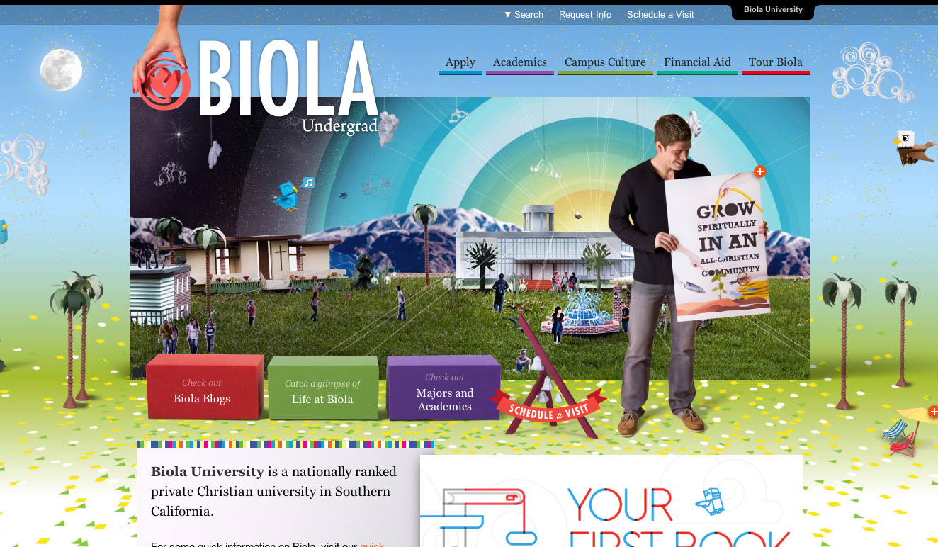 12.17個風格獨特的大學學校教育類網站-尚略廣告品牌策劃與廣告設計公司