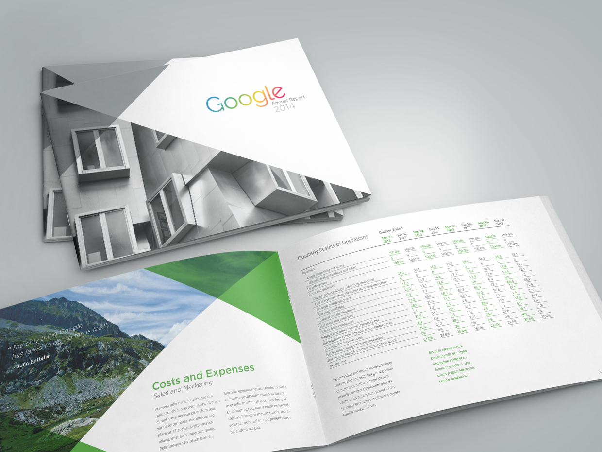 4.谷歌Google2014年度報告宣傳冊版式設計-尚略畫冊設計公司