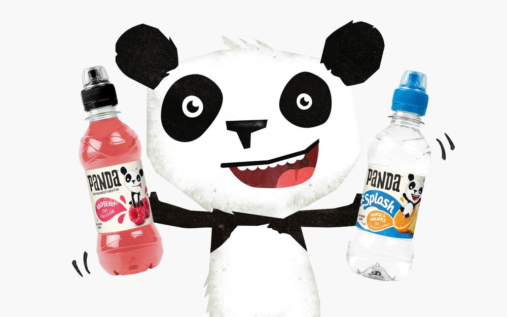 4.1.PANDA Soft Drinks 熊貓兒童軟飲料品牌標志設計、卡通形象設計、包裝設計-尚略廣告品牌策劃公司、標志設計公司、畫冊設計公司、包裝設計公司