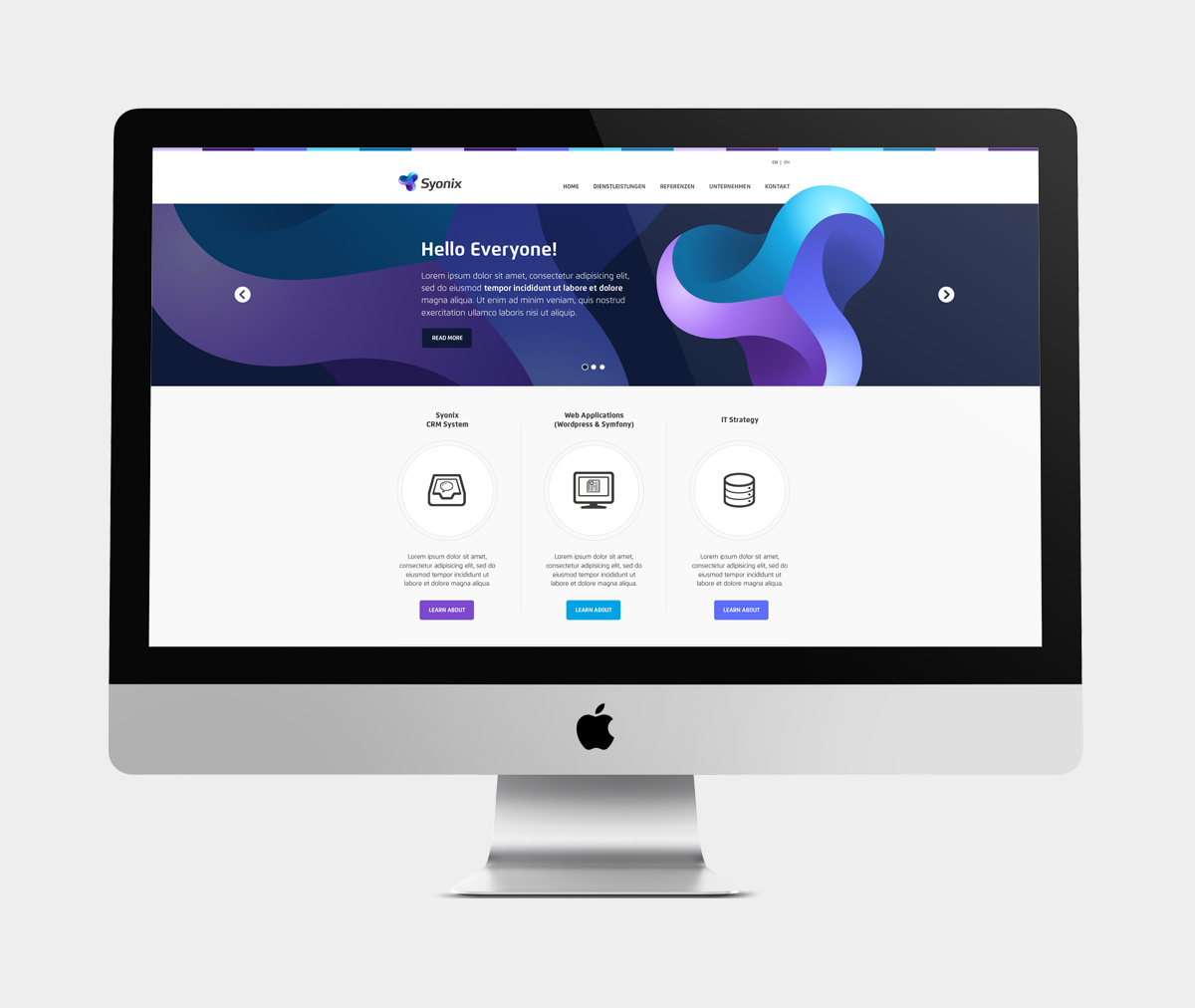 9.Syonix Branding IT軟件公司網絡服務公司品牌設計 標志設計 網頁設計-尚略品牌設計公司,標志設計公司,VI設計公司