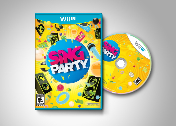 2.Wii U sing party歌唱會公關活動 標志設計、平面設計、包裝設計-尚略品牌設計公司，包裝設計公司