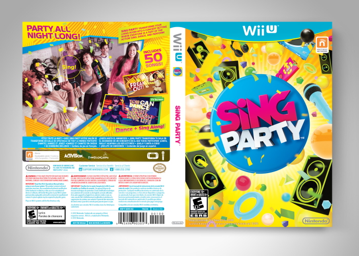 3.Wii U sing party歌唱會公關活動 標志設計、平面設計、包裝設計-尚略品牌設計公司，包裝設計公司