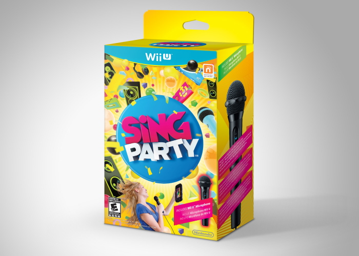 5.Wii U sing party歌唱會公關活動 標志設計、平面設計、包裝設計-尚略品牌設計公司，包裝設計公司