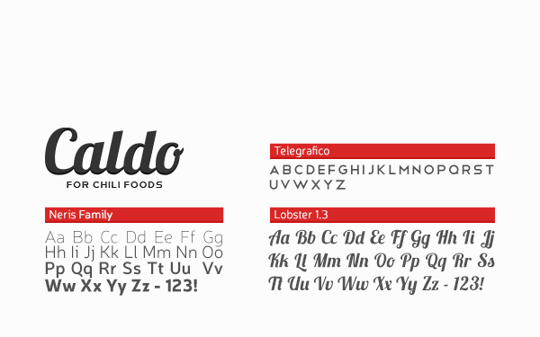 CALDO辣椒餐廳標志設計、品牌VI形象設計6-尚略品牌策劃公司與品牌標志VI設計公司