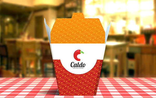 CALDO辣椒餐廳標志設計、品牌VI形象設計13-尚略品牌策劃公司與品牌標志VI設計公司