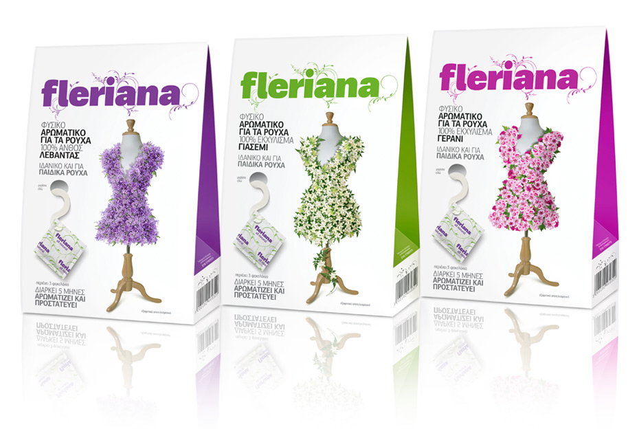 上海包裝設(shè)計(jì)公司方法-Fleriana清洗劑品牌包裝設(shè)計(jì)