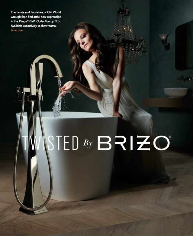 上海廣告設計公司——頂級時尚衛浴品牌BRIZO平面廣告設計欣賞2