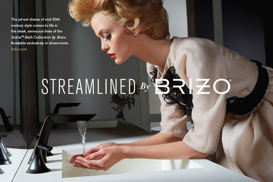 上海廣告設計公司——頂級時尚衛浴品牌BRIZO平面廣告設計欣賞-橫版廣告3