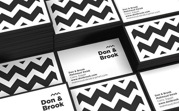 上海品牌設計公司設計分享——埃及Don & Brook 男裝品牌標志設計5