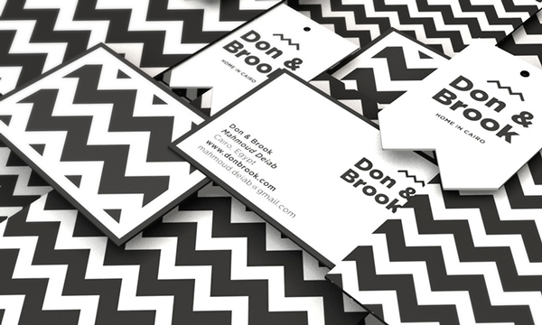 上海品牌設計公司設計分享——埃及Don & Brook 男裝品牌標志設計6