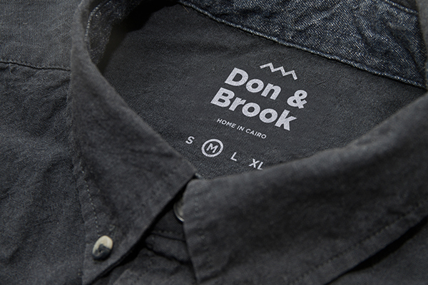 尚略廣告——上海品牌設計公司設計分享——埃及Don & Brook 男裝品牌標志設計——